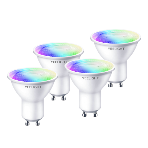Yeelight W1 GU10 Okosizzó, 4 db (színes)