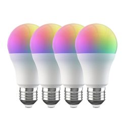 Smart LED Bluetooth-WiFi bulbs Broadlink LB4E27 RGB (4 pieces)