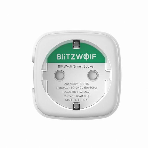 Blitzwolf BW-SHP15 smart socket , ZigBee, 3680W