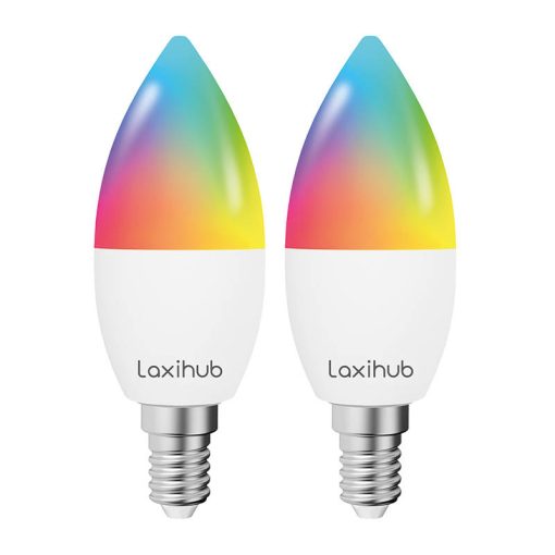 Laxihub LAE14S Wifi Bluetooth TUYA Smart LED izzó (2-csomag)