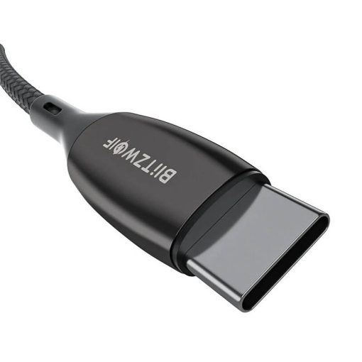 Blitzwolf BW-TC23 USB-C to USB-C kábel, 100W, 1.8m (fekete)